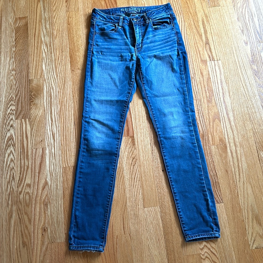 American Eagle High Rise Jegging Size 6 - Picture 1 of 4